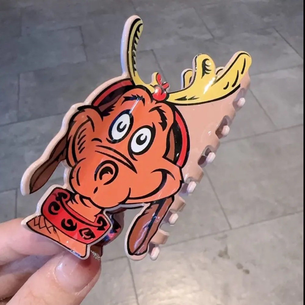 NEW The Grinch Max Dr. Seuss Hair Clip NEW Christmas